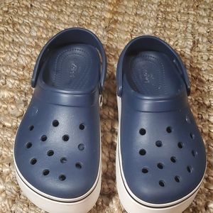 Crocband Croc Platform Clogs, Sz8